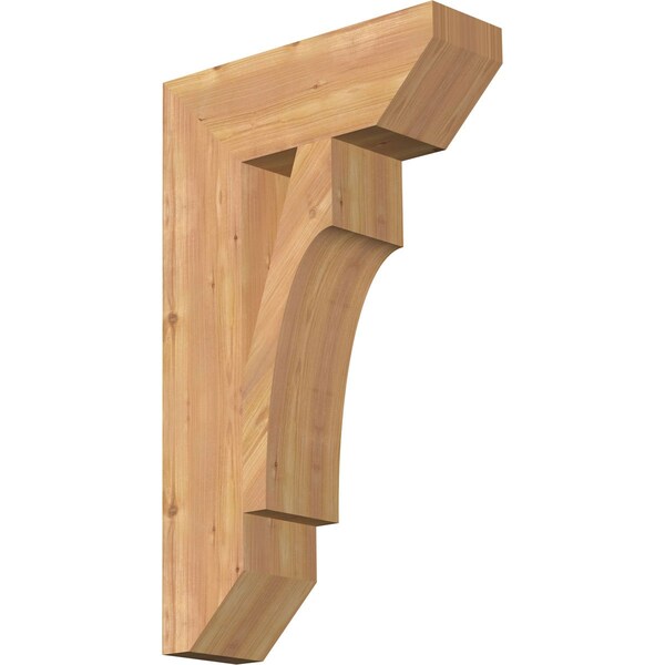 Ekena Millwork Westlake Slat Smooth Bracket, Western Red Cedar, 5 1/2"W x 18"D x 30"H BKT06X18X30WTL06SWR - main